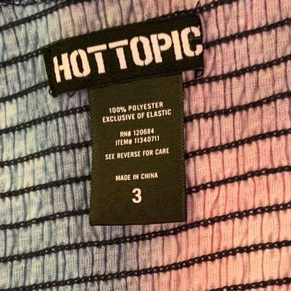 Hot Topic Tie Dye Space Galaxy Tank Top Plus Size 3X - Picture 6 of 6